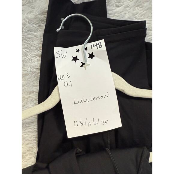 Lululemon Leggings Hit It Women’s Size 4 Black 7/8 T60416 Mesh - Picture 3 of 5